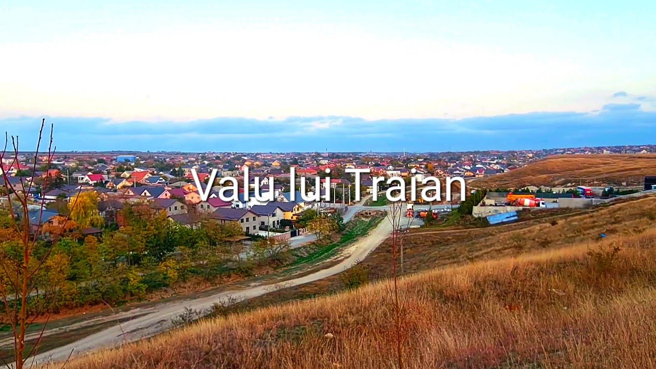 Driving in a Beautiful Small Village in Romania,Village Life in Valu lui Traian...