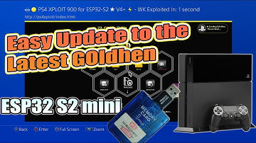 How to Update to the Latest Goldhen | ESP32 S2 Mini | PS4 Auto Jailbreak