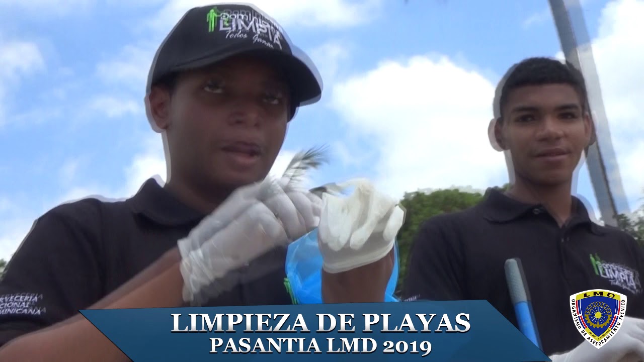 LIMPIEZA DE PLAYAS - PASANTIA LMD 2019 alcaldesa de gurabo