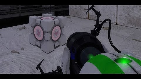 How to get companion cube in Portal Reloaded
