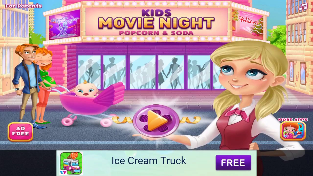 Movie Night - Tabtale - Gameplay - Part1 - Baby Games - YouTube