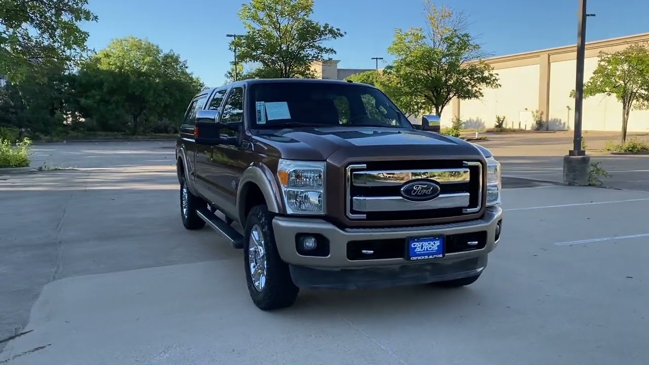 2012 Ford F250 King Ranch A87291