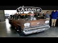 RUSTY8 Wild Passenger Ride! | Rowdy and Ratty 1000hp &#39;58 Belair burnout car at Chrome NZ &#39;22