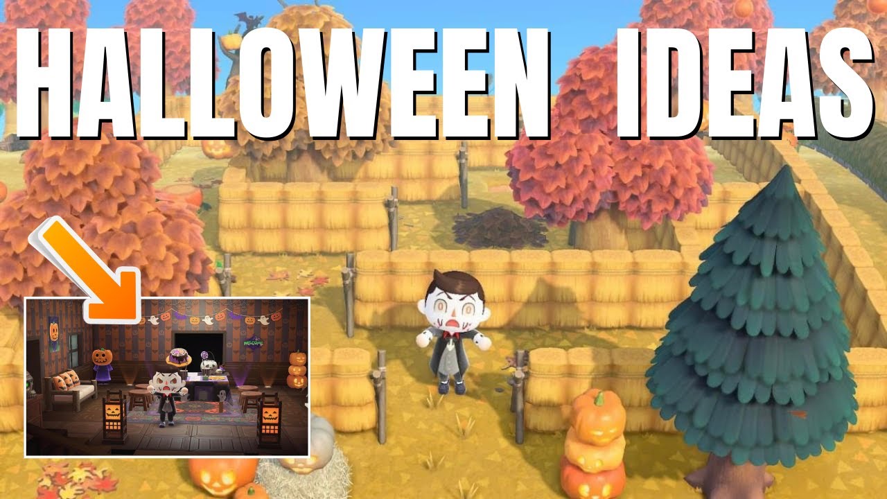 AMAZING Halloween Ideas For YOUR Island | Animal Crossing New Horizons