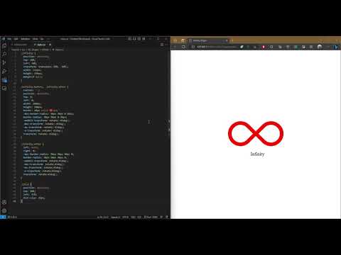 CSS Tutorial: Infinity Shape #html #css #tutorial #shape #infinity