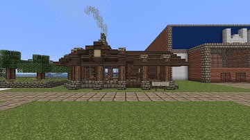 Minecraft - How to Build a Small Rustic House Tutorial - Quick and Easy