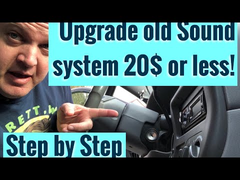 Bluetooth 2000 Dodge Caravan Stereo install in for less then $20!