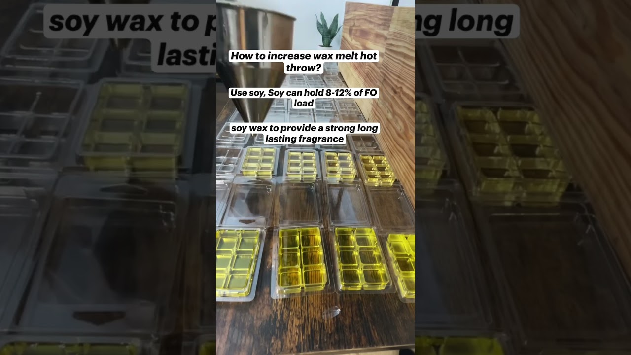 How to increase wax melts hot throw? 