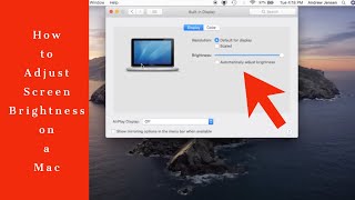 How to Adjust Screen Brightness on a Mac 2020