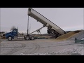 Kenworth T880 Loading & Dumping East Genesis Frameless  Dump Trailer