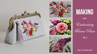 Embroidery Frame Purse - Zig Handmade - Thêu Túi Xách
