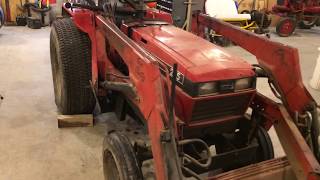 3 cyl Diesel Tractor Blown Head Gasket Repair Detailed  *Part 1 of 2*