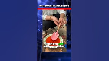 How does an algae cleaning machine work 😱 #shorts #miraxfact