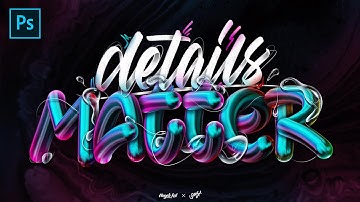 Photoshop Tutorial - 3D text effect