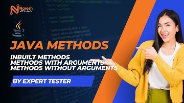 Session 13 | Java for Selenium | Java Methods | Methods With Arguments | Methods without Arguments.