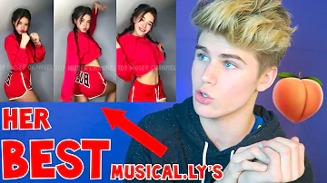 BEST BELLY DANCE! *NEW* LEA ELUI GINET MUSICAL.LY COMPILATION (REACTION) MUST WATCH 2018