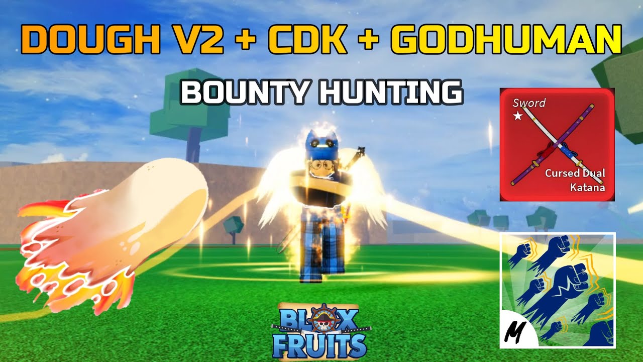 Portal Fruit Combo + God Human +CDK + Soul Guitar (Blox Fruits