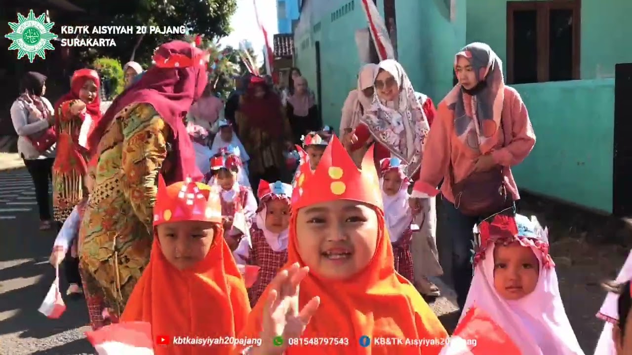 Karnaval Anak||Kb/Tk Aisyiyah 20 Pajang Surakarta||Memperingati Hari Kemerdekaan Indonesia ke-78