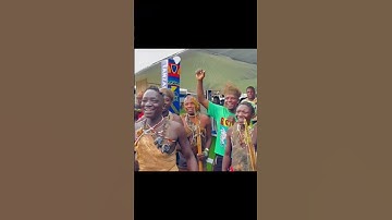 Thumbnail of Hadzabe tribe performing their song 🎵  during cultural day #greenscreen #music #screenberry #screen
