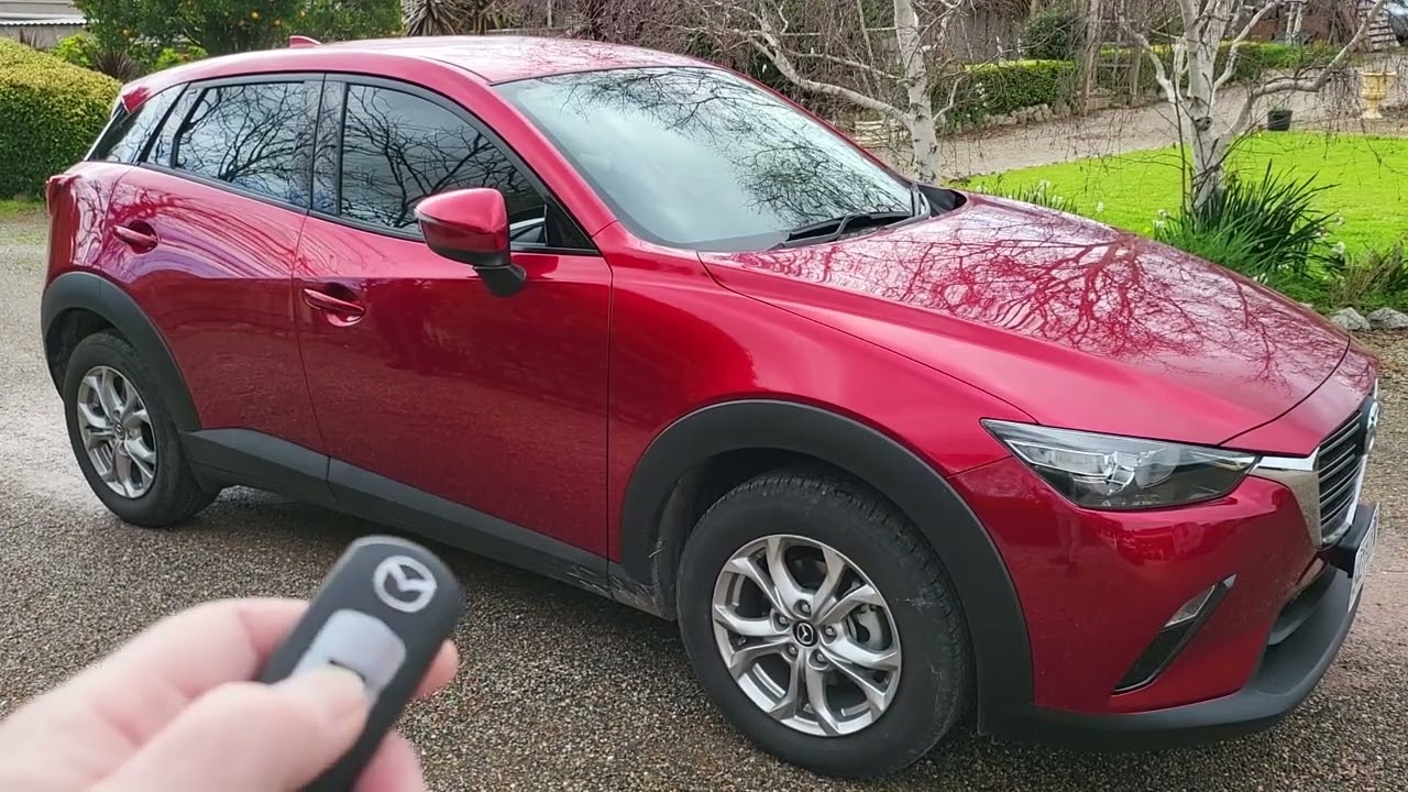 Auto folding mirrors Mazda CX-3
