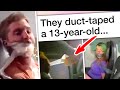 More people are getting duct-taped on flights, it just happened to this 13-year-old
