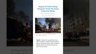 Ekonomi sedang sangat buruk saat ini. Tidak ada uang di Kenya