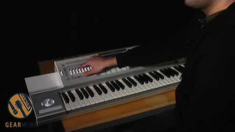 Korg M3, Part One: Bill Holland Plays With Pads And Faders