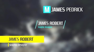 Clean Lower Thirds After Effects Templates