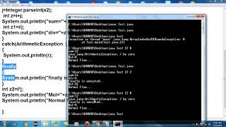 Finally Block | Nesting Of Try Catch & Finally | Try & Finally In Hindi/URDU-07