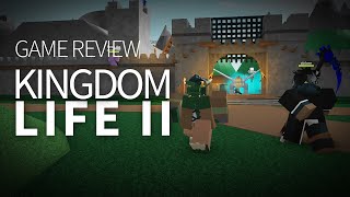 Kingdom Life Ii Game Review Youtube - roblox medieval rp