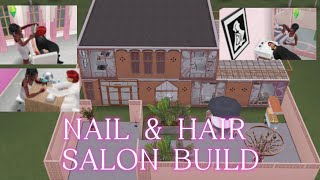 Nail & Hair Salon Build Tour The Sims Freeplay Original Build