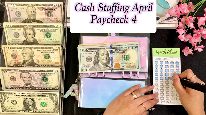 April #4 Cash Envelope Stuffing | Cash envelopes & sinking funds | Low income budget