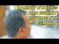 RAMBUT TIPIS & SEDIKIT POTONG NYA BAGAIMANA ? step by step 2019