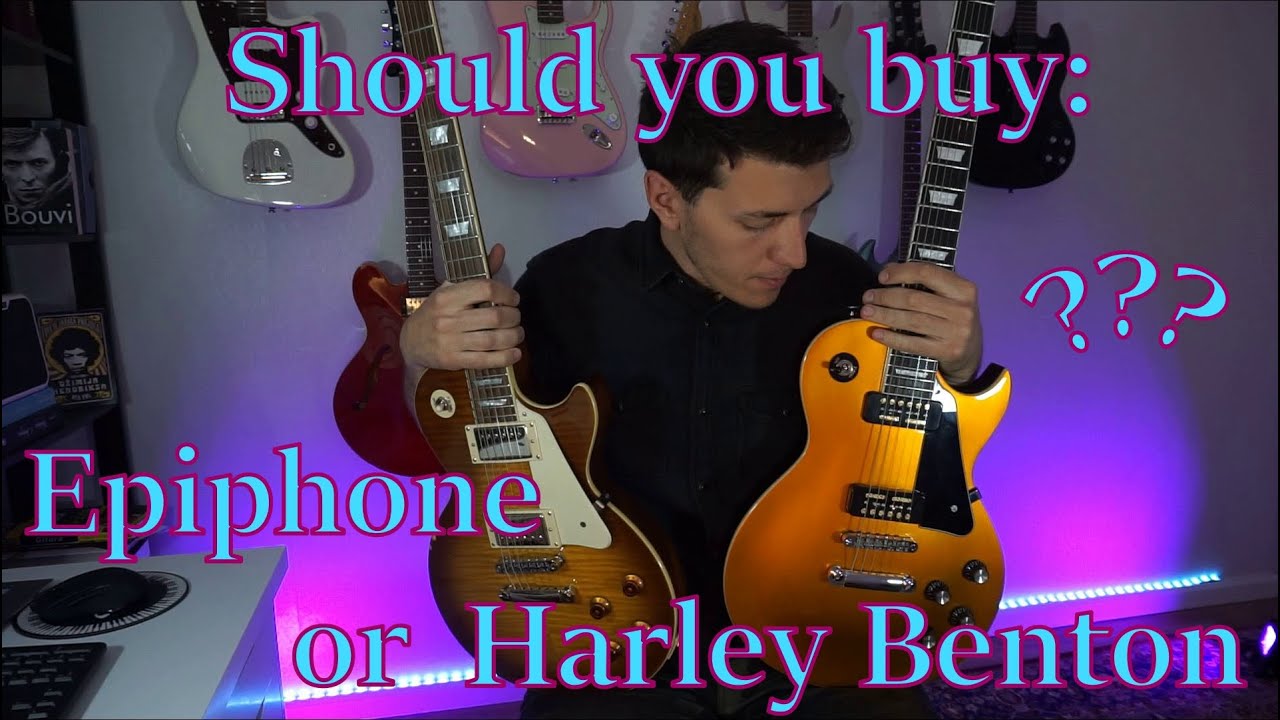Should you buy Harley Benton or Epiphone? Harley Benton SC450 P90 GT