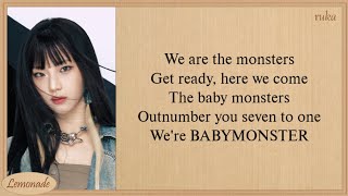 BABYMONSTER MONSTERS (Intro) Lyrics Resimi