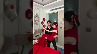 Princess Carry Wedding Reel 👑❤️ | Cute Couple Goals#viralvideo