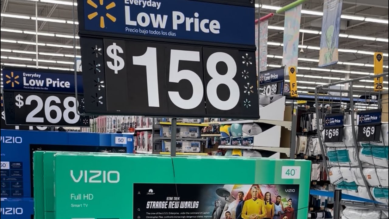 Walmart smart tv television store in stock portraitmode youtube