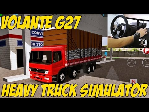 ATEGO 24-25 BI-TRUCK - HEAVY TRUCK SIMULATOR - VOLANTE G27!!!