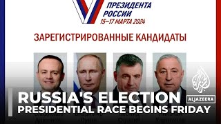 Russia's election: Presidential race begins Friday