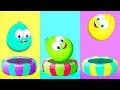 Op and Bob Stories | Glass and Stone | Learn Antonyms with Animated Cartoon for Kids