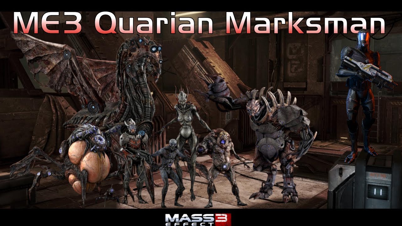 ME3 Quarian Marksman Platinum Solo