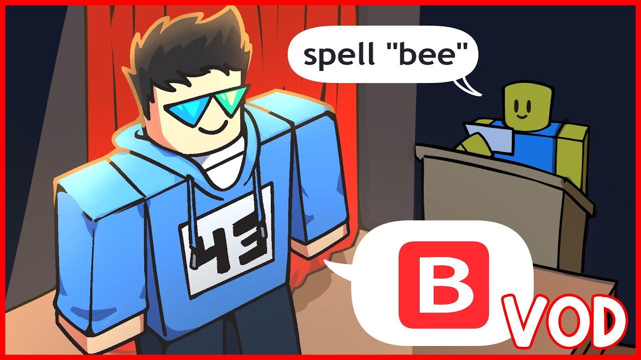 World's Greatest Roblox Spelling Bee Champion! [VOD]