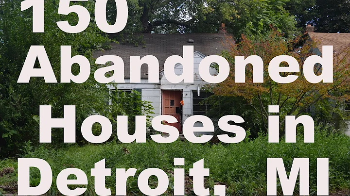 150 Abandoned Detroit Houses