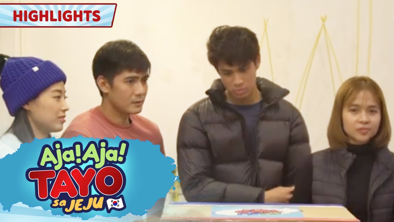 Robi, Donny, Kristel, and Shine go through a 