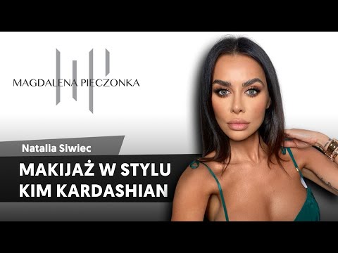 Makijaż w stylu Kim Kardashian | Natalia Siwiec x Pieczonka
