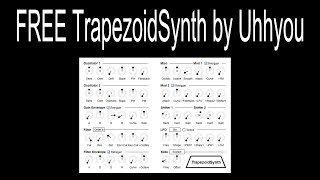 FREE TrapezoidSynth by Uhhyou