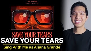 Save Your Tears (Remix) (Male Part Only - Karaoke) - The Weeknd ft. Ariana Grande chords