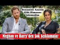 Meghan Markle ve Prens Harry'nin Kraliyeti Sarsan Oprah Röportajı