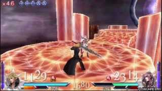 Dissidia 012 Adhoc - Cloud (Raiden) VS Lightning (Omega)