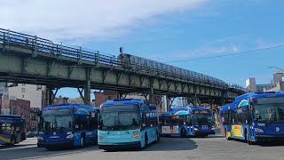 MTA Bus 6175 leaving WBP on the B44